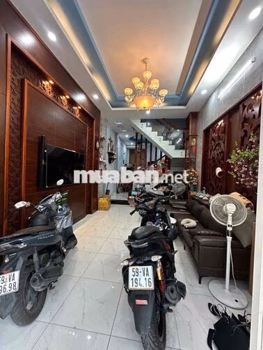 NHÀ 5TẦNG 5PN HẺM XE HƠI QUANG TRUNG P12 GÒ VẤP CHỈ 7 TỶ65 TL TỐT