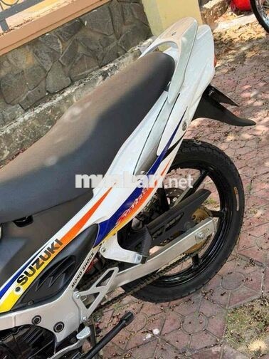 Suzuki Satria 2006 Xanh Trắng Đen Xe đã lên đề
