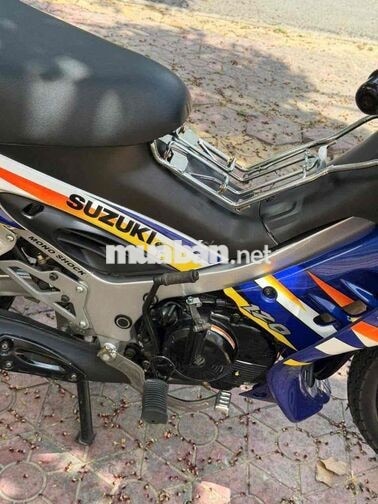 Suzuki Satria 2006 Xanh Trắng Đen Xe đã lên đề