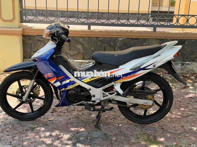 Suzuki Satria 2006 Xanh Trắng Đen Xe đã lên đề