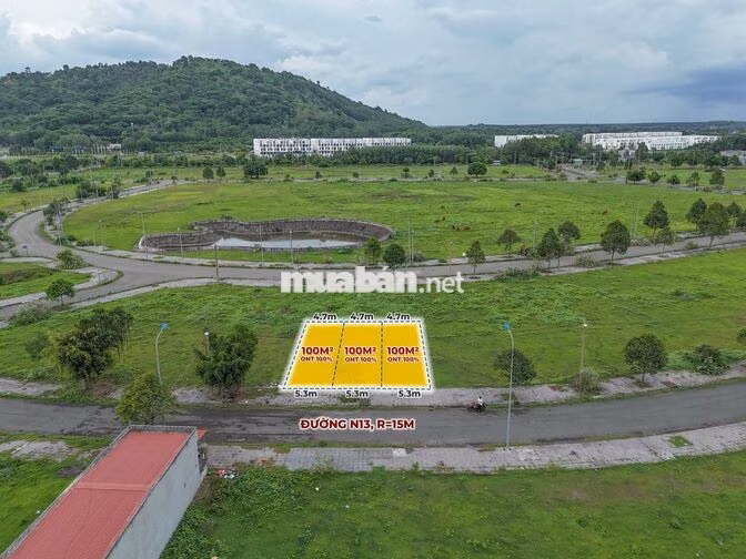 Bán 3 lô liền kề đường N13 Tái Định Cư Sonadezi Suối Nghệ, Châu Đức