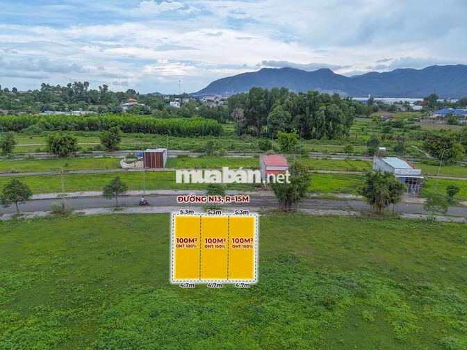Bán 3 lô liền kề đường N13 Tái Định Cư Sonadezi Suối Nghệ, Châu Đức