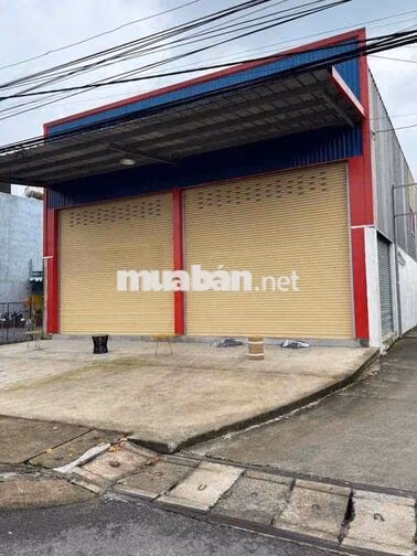 Cho thuê MB,kho xưởng (1,176m2, HT điện 3Fa) MT KCN Giang Điền-T.Bom