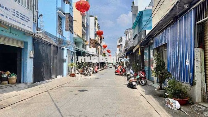 NHÀ MỚI ĐẸP 4TẦNG(4x14M) TÂN HƯƠNG 4PN 5VS hẻm 8M