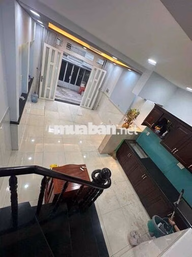 99% NEW 4 Tầng Đúc, 3PN 4WC, Hẻm gần 4m, Khu Lê Văn Quới