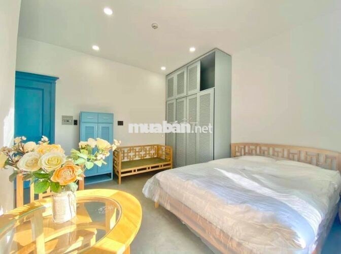 PHÒNG 25M2 MỚI XÂY FULL NỘI THẤT NGAY ĐH VĂN HIẾN, ĐH KINH TẾ UEH