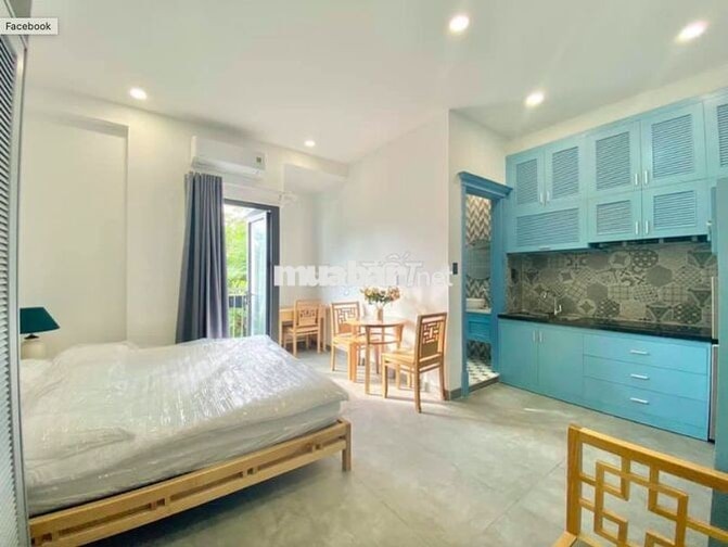 PHÒNG 25M2 MỚI XÂY FULL NỘI THẤT NGAY ĐH VĂN HIẾN, ĐH KINH TẾ UEH