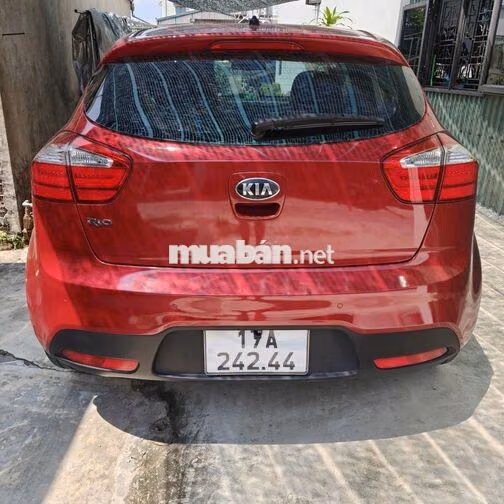 Kia Rio AT 2014 Đỏ 85.000 km Tự động