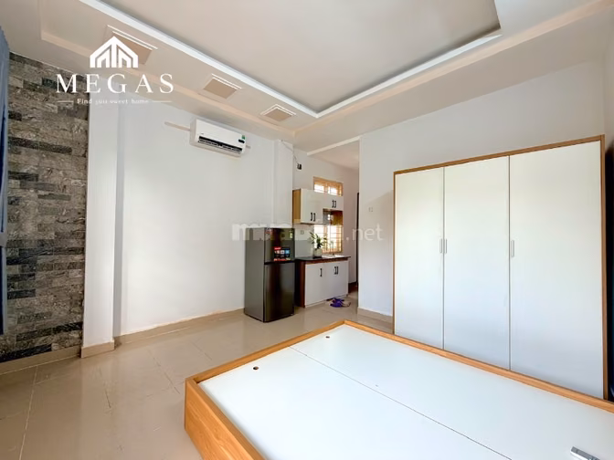 Cho thuê phòng trọ nội thất cao cấp mới100% iá rẻ thoáng 2 mặt 