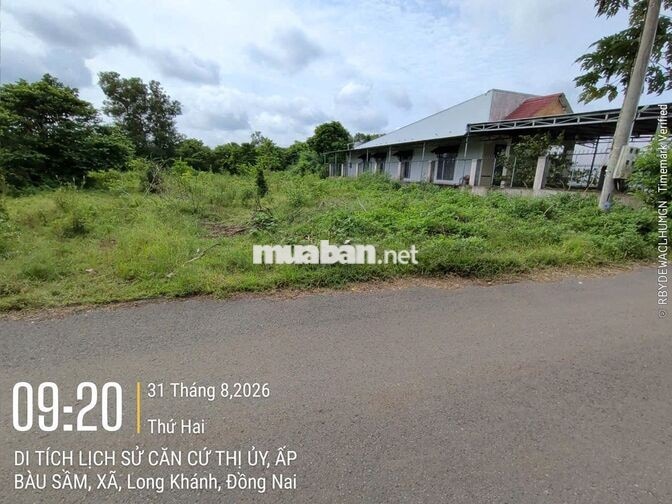 Bán 1.003m2 Bàu Trâm - Ngang 20M - Đường nhựa - Giá 3,7T