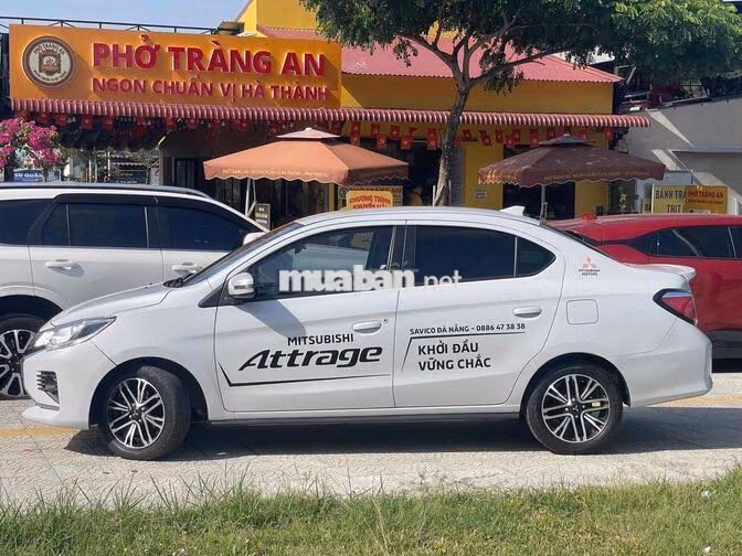 Mitsubishi Attrage CVT premium 2024 Trắng 6800 km