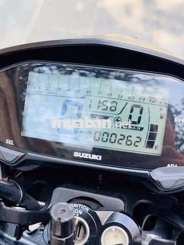 Suzuki Satria F150i 2023 Đen 260 km mới cứng zin