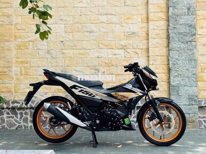 Suzuki Satria F150i 2023 Đen 260 km mới cứng zin