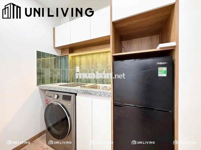 cho thuê căn hộ 1pn 40m2 full nội thất ngay chợ Bà Chiểu