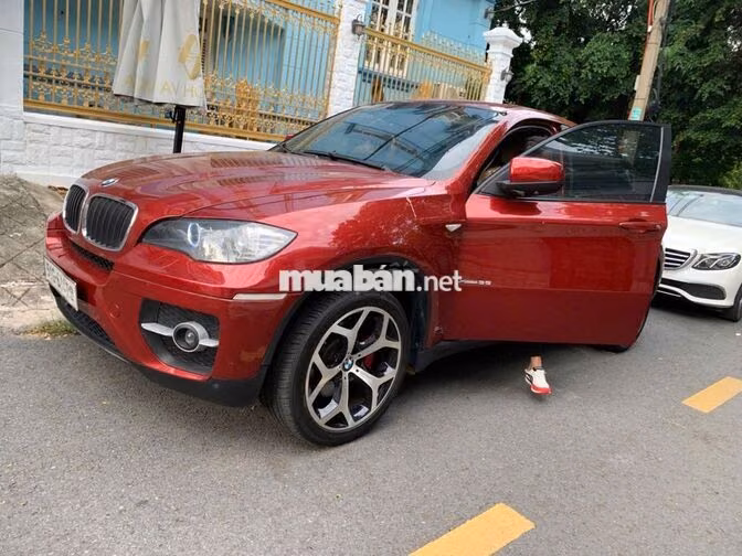 BMW X6 2011 Bản full màu Đỏ