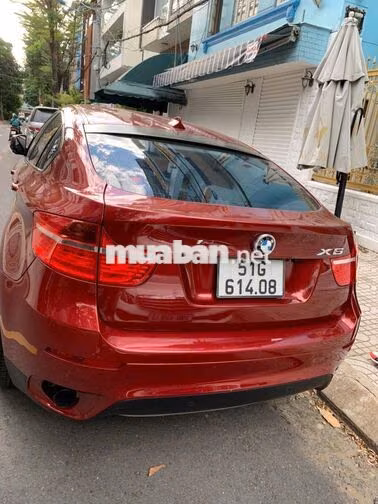 BMW X6 2011 Bản full màu Đỏ