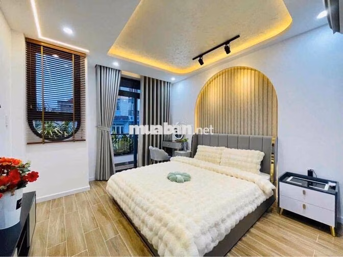 NHÀ 5TẦNG ĐẸP LUNG LINH HẺM Ô TÔ NGUYỄN TƯ GIẢN P12 GÒ VẤP CHỈ 6TỶ3