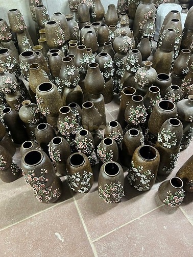 Kho Bình Hoa Gốm Sứ Fulo Gía Sỉ Tại Tphcm