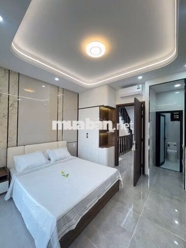 NHÀ ĐẸP CHÍNH CHỦ - HẺM XE HƠI 390 QL1A-NỘI THẤT ĐẦY ĐỦ