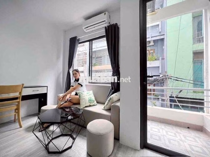 🌿CHO THUÊ CĂN 1PN BAN CÔNG RỘNG 50M2 NGAY CV LÊ VĂN TÁM QUẬN 1