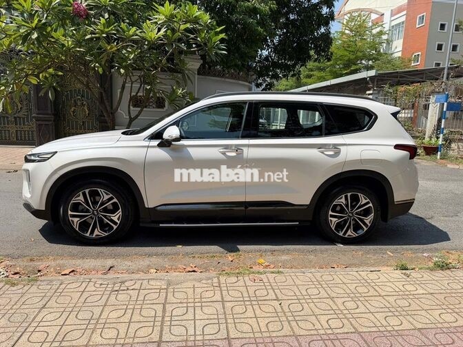 Hyundai Santafe 2019 2.2 Dầu HTRAC 4X4 Trắng