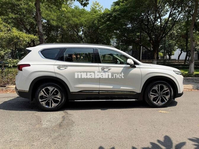 Hyundai Santafe 2019 2.2 Dầu HTRAC 4X4 Trắng