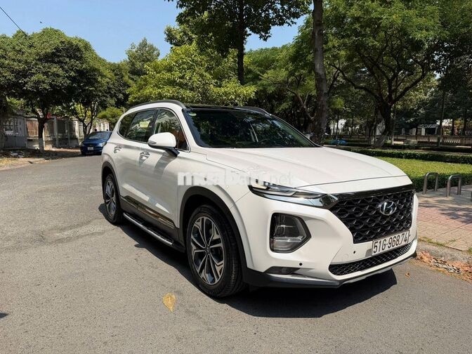 Hyundai Santafe 2019 2.2 Dầu HTRAC 4X4 Trắng