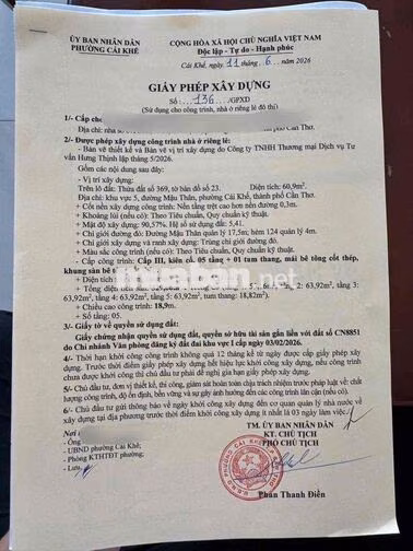 🔥MẶT TIỀN TRUNG TÂM TP CẦN THƠ GIÁ CHỈ 3,9tỷ
