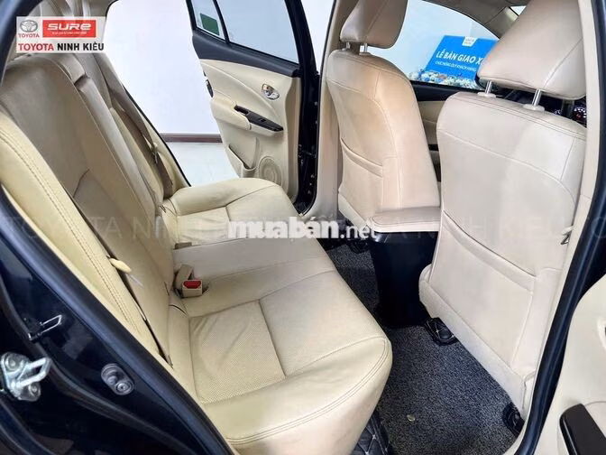 Toyota Vios 1.5G 2022 Đen 35.000 km