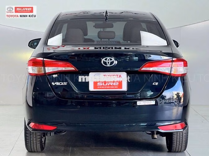 Toyota Vios 1.5G 2022 Đen 35.000 km