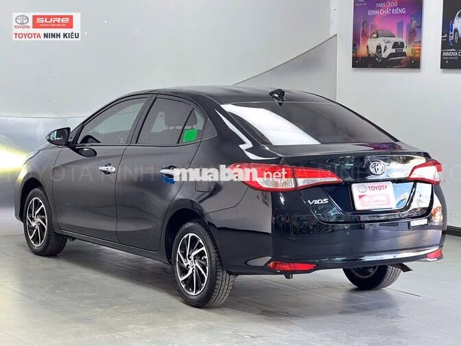 Toyota Vios 1.5G 2022 Đen 35.000 km