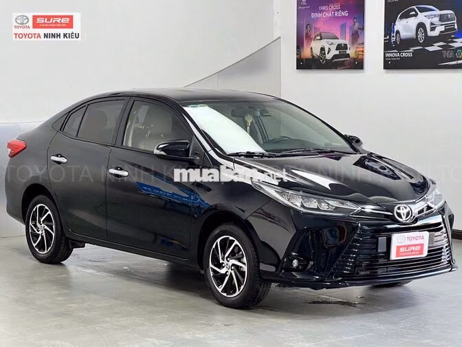 Toyota Vios 1.5G 2022 Đen 35.000 km