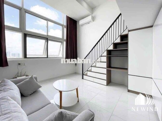DUPLEX CỬA SỔ TO ĐÓN NẮNG GÁC CAO TỦ ĐỒ KẾT HỢP CẦU THANG