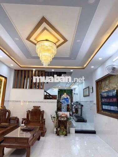 BÁN NHÀ 90M (5x18) 3 TẦNG, HẺM XE HƠI, PHAN HUY ÍCH, GÒ VẤP