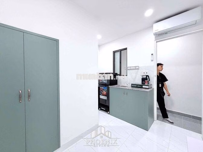 Phòng Đầy Đủ Nội Thất (Máy Giặt Riêng) Đi Bộ Qua ĐH Giao Thông Vận Tai