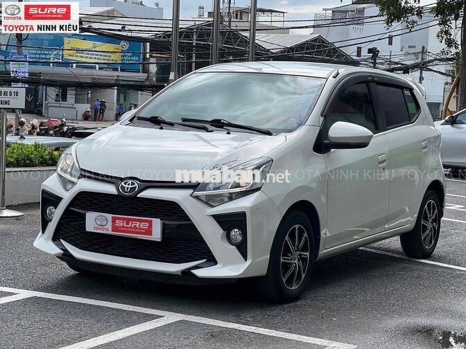 Toyota Wigo 1.2G 2021 Trắng 45.000 km