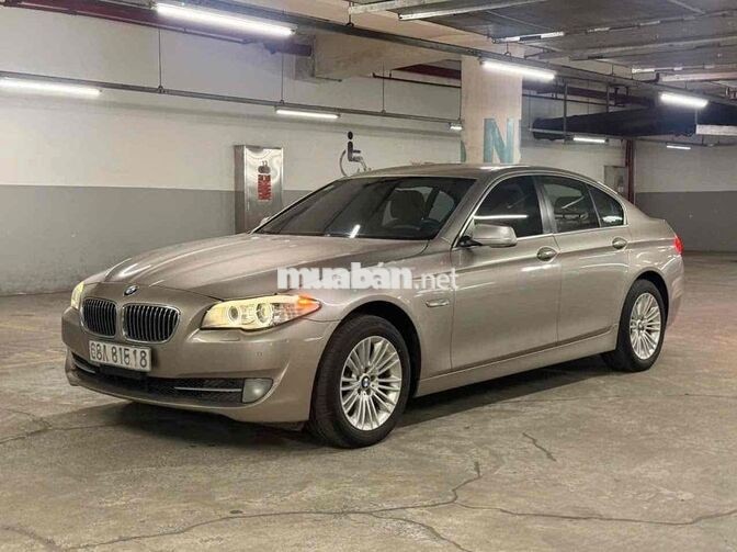 BMW 520i 2014 Vàng cát Da