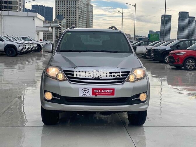 Toyota Fortuner 2.7AT 2016 Bạc Tự động