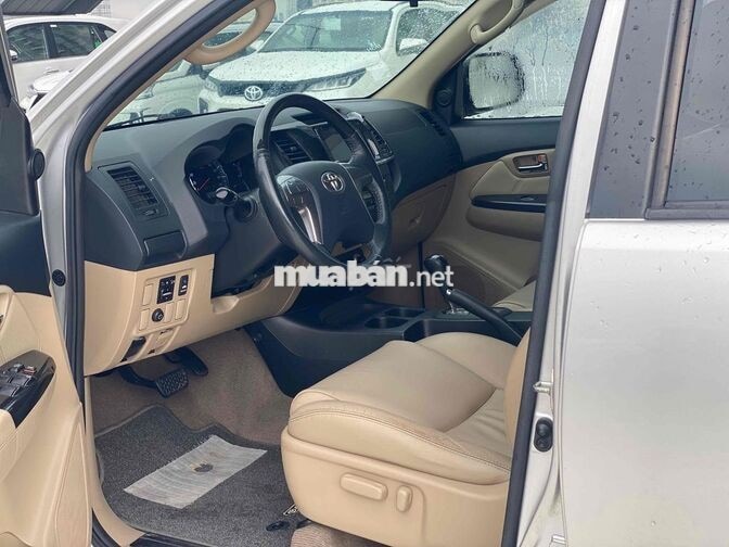 Toyota Fortuner 2.7AT 2016 Bạc Tự động