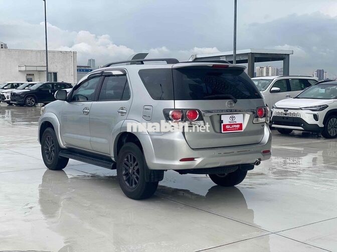 Toyota Fortuner 2.7AT 2016 Bạc Tự động