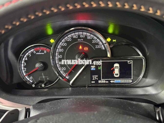 Toyota Vios G 2025 Trắng ngọc trai 8.688 km