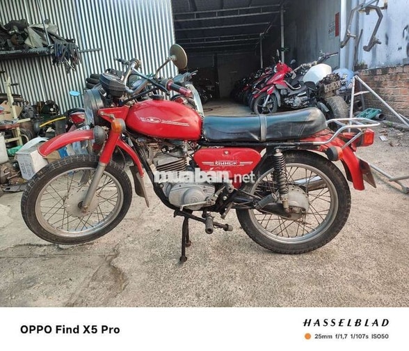 Xe máy cổ điển Minsk Đỏ Vintage