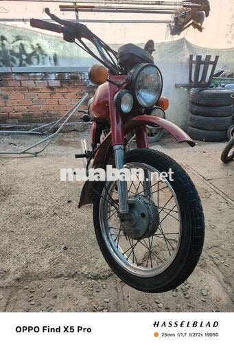 Xe máy cổ điển Minsk Đỏ Vintage