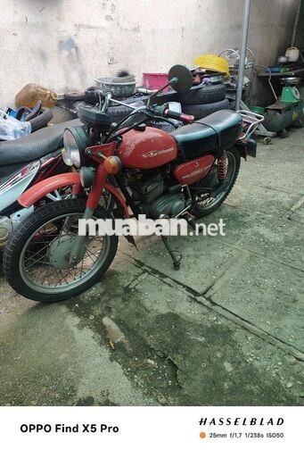 Xe máy cổ điển Minsk Đỏ Vintage