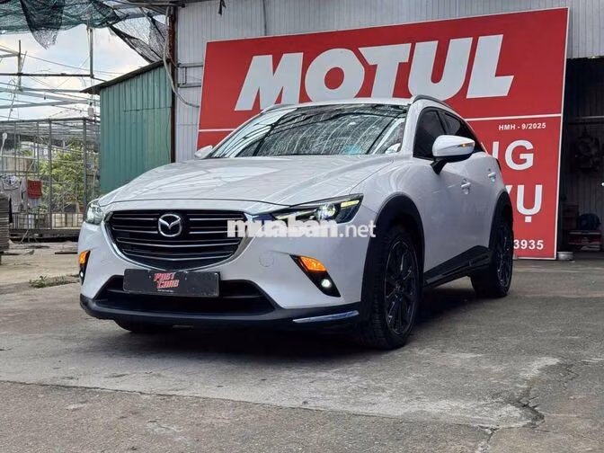 Mazda CX-3 2021 Premium 1.5AT,màu trắng,7v6km