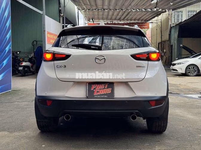 Mazda CX-3 2021 Premium 1.5AT,màu trắng,7v6km