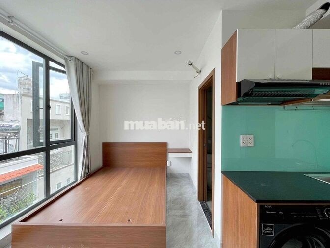 Gần Đinh Bộ Lĩnh tiện di chuyển Q1, Bancol full nội thất siêu thoáng