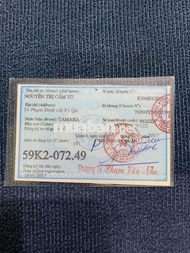 Yamaha Grande 125 2017 Trắng