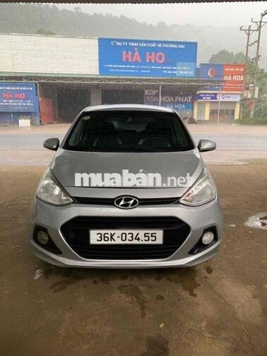 Hyundai i10 2014 SX bản đủ Bạc