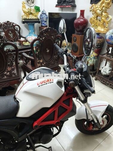 Honda Ducati Monster Trắng Xe côn tay